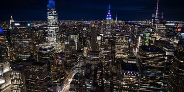 New York City vanaf Top of the Rock (8) van Albert Mendelewski