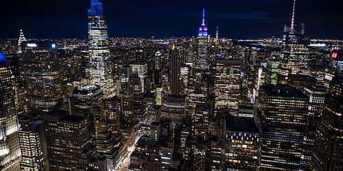 New York City from Top of the Rock (8) by Albert Mendelewski