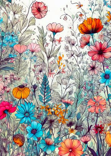Motif de prairie 60 #nature