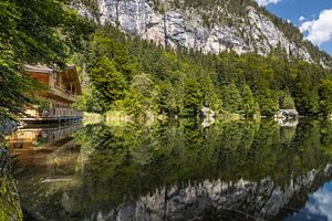 Blick auf den Berglsteinsee