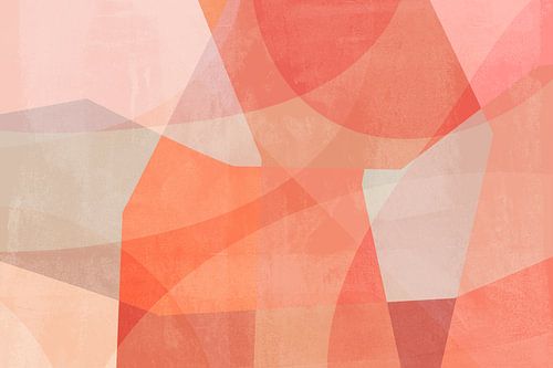 Pastelcompositie in balans