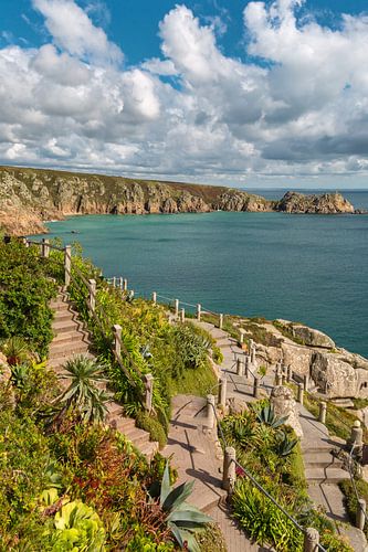 Coast near Minack Theatre in Cornwall