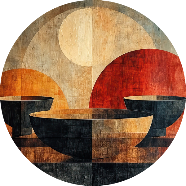 Japandi Stilleven van Kunst Kriebels