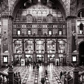 Hall de la gare d'Anvers sur Bob Bleeker