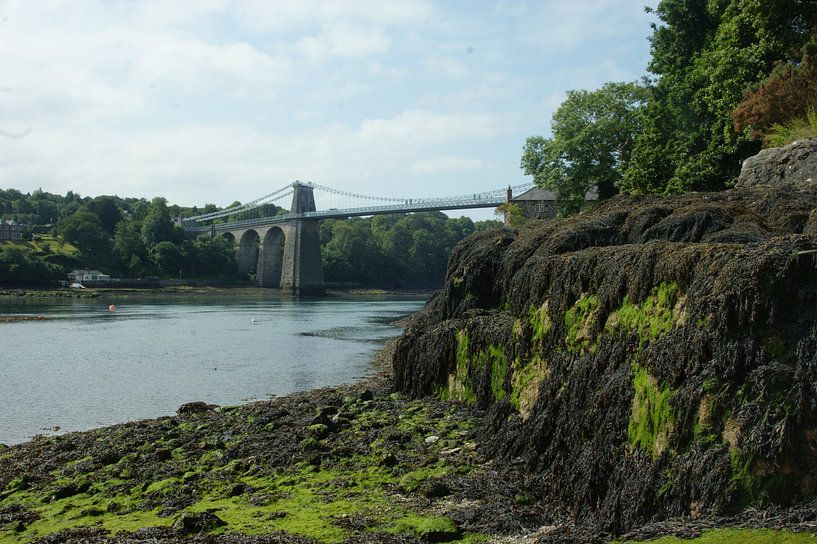 Menai brug  Menai bridge by Jenny