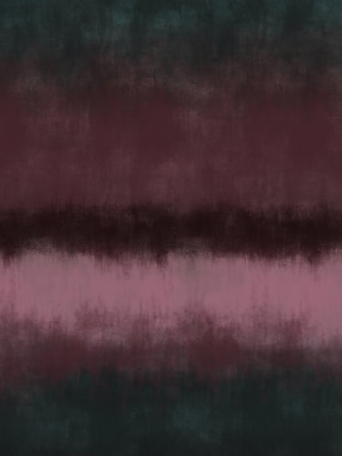 Peinture abstraite dans les tons de violet et de rose