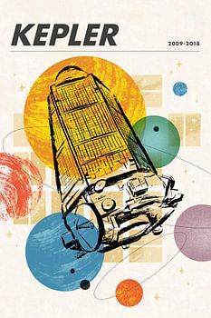 STK204960S-Kepler Space Telescope Poster.