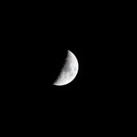 Crescent moon