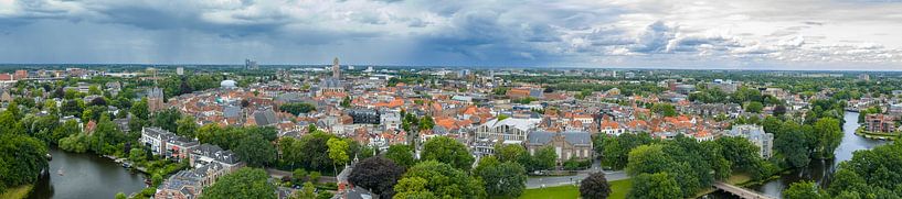 Storm clouds over Zwolle during a summer thunderstrom by Sjoerd van der Wal Photography