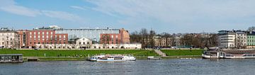 De Wawel rivier in Krakow van Werner Lerooy