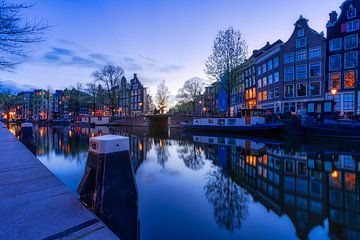 Amsterdam bei Sonnenuntergang von Bfec.nl