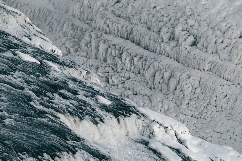 IJswaterval in IJsland van Sophia Eerden