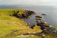 Stoer Head is a headland north of Lochinver , Scotland.