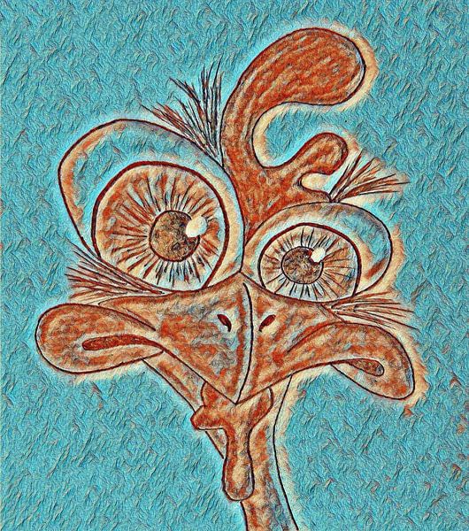 Überraschtes Huhn von Jose Lok