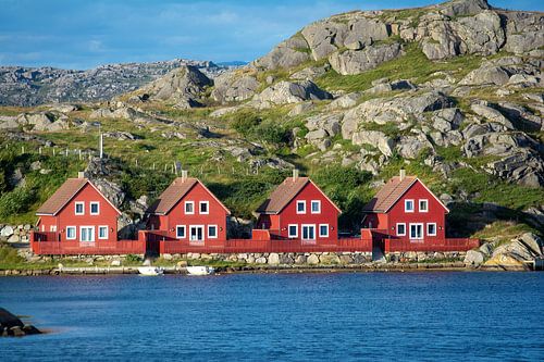 Rottöne und Blautöne