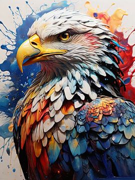 Eagle Malerei von TOAN TRAN