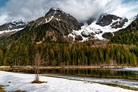 Lac des Alpes en Italie.