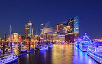 Hamburg Hafencity by night