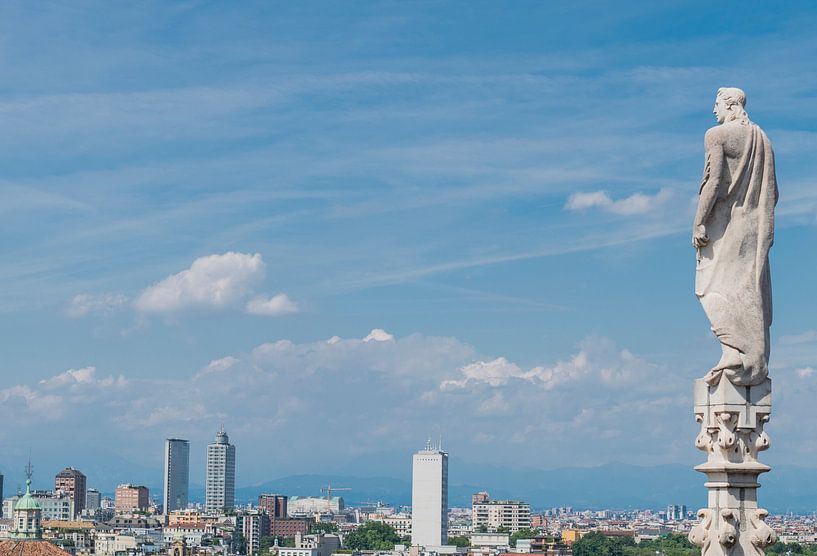 Milaan, skyline van arjan doornbos