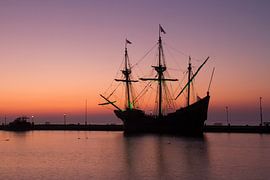 Museumsschiff De Halve Maen im Hafen von Volendam IMG_8591