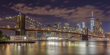 New York Skyline - Brooklyn Bridge 2016 (6) by Tux Photography
