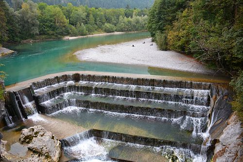The Lechfall near Füssen Bavaria Germany