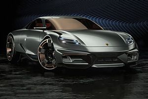 Porsche Cyber 6, Sportwagen. Konzeptfahrzeug