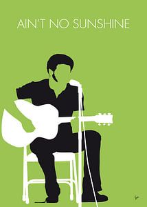 No156 MY BILL WITHERS Minimal Music Poster von Chungkong Art