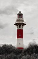 Red and white lighthouse