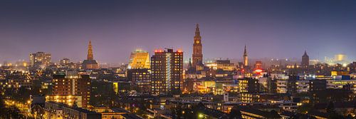 Panorama of the city of Groningen by Henk Meijer Photography