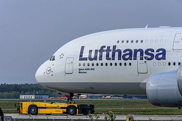 Airbus A380 van Lufthansa met de naam "München".