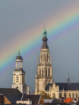Skyline Breda - Grote Kerk van I Love Breda