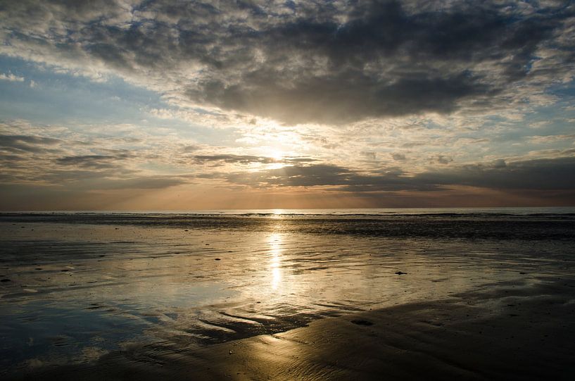 zonsondergang aan zee von Robby Stifter