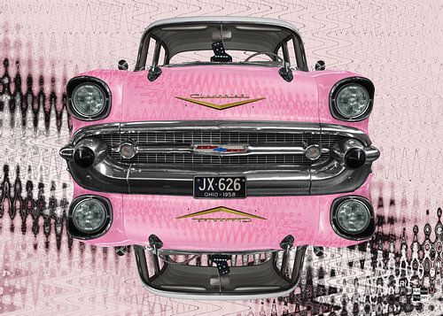 Chevrolet Bel Air 1957 Art Car