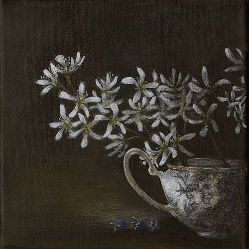 Stilleven met Rotspeer, Amelanchier