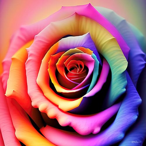 mooie fel gekleurde bloem