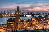 Landungsbrücken in Hamburg