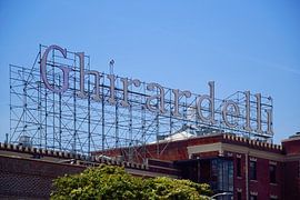 The Ghirardelli Square sign by Frank's Awesome Travels