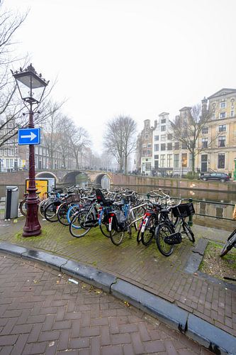 Mistig Amsterdam