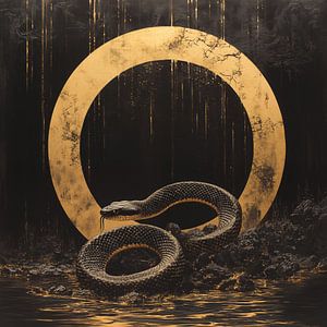 Zen-Kreis Schlange
