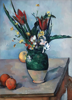 Tulips Beside Oranges