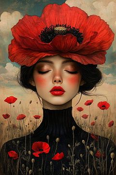 Poppy Queen no.3 van Studio BB