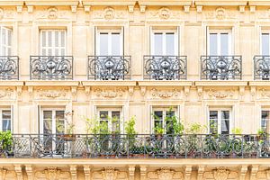 Façade d'une maison à Paris