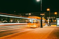 Verlichte bus