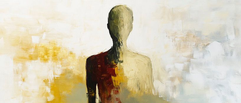 Gestalt im Nebel – Farben der Seele von Poster Art Shop