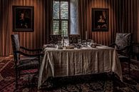 De eetkamer in kasteel Doorwerth van Tim Abeln thumbnail