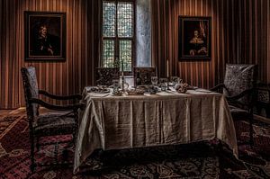 Dining room in castle Doorwerth von Tim Abeln