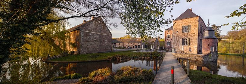Erenstein Castle on the water III by Luis Boullosa