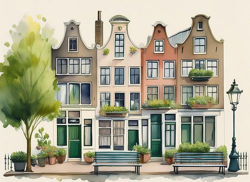 Canalside properties