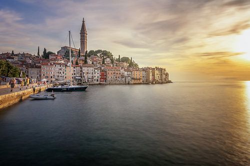 Rovinj Sunset by Dennis Donders